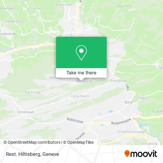 Rest. Hiltisberg map