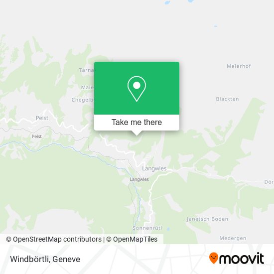 Windbörtli map