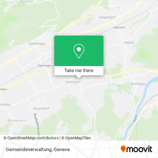 Gemeindeverwaltung map