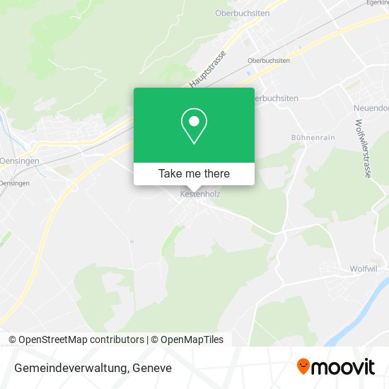 Gemeindeverwaltung map