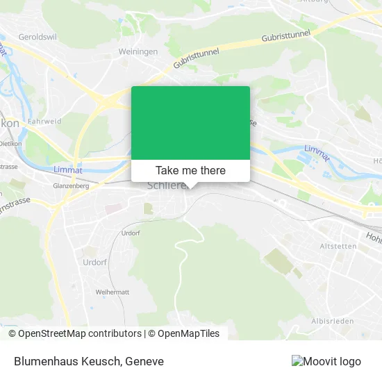 Blumenhaus Keusch map