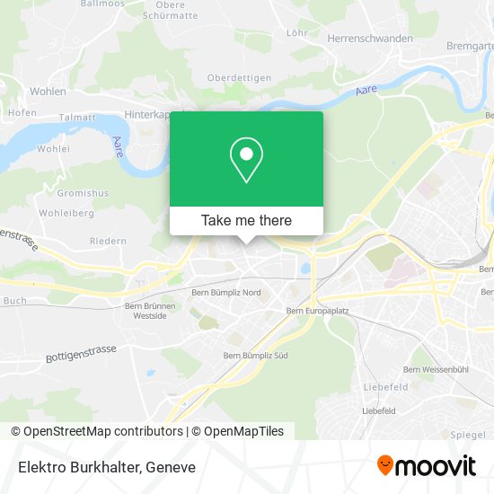 Elektro Burkhalter map