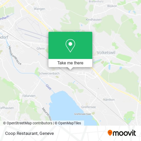 Coop Restaurant map