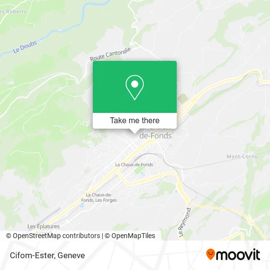 Cifom-Ester map