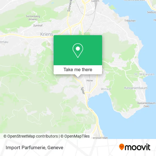 Import Parfumerie map