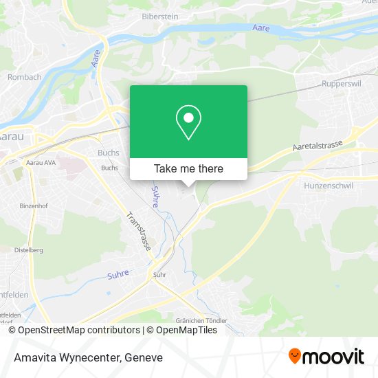 Amavita Wynecenter map