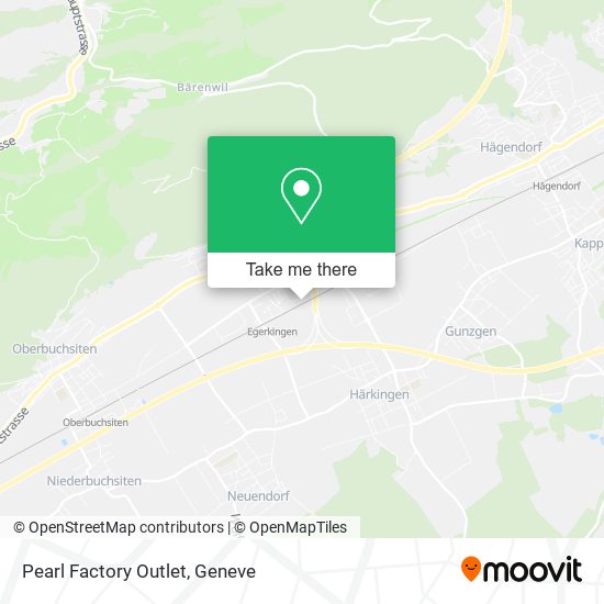 Pearl Factory Outlet map