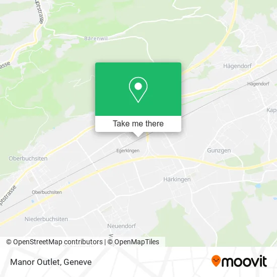 Manor Outlet map