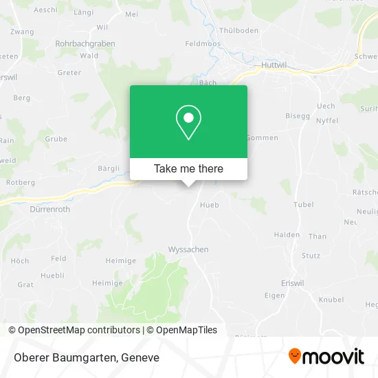 Oberer Baumgarten map