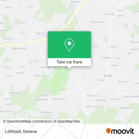 Löhhüsli map