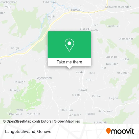 Langetschwand map