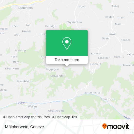 Mälcherweid map