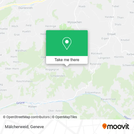 Mälcherweid map