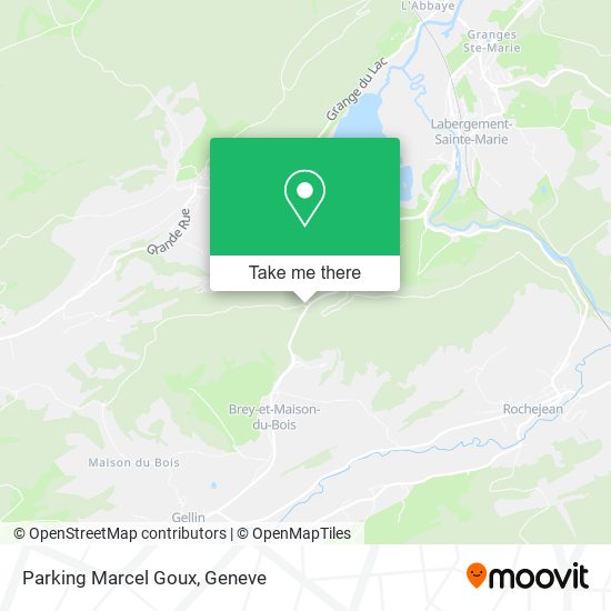 Parking Marcel Goux map