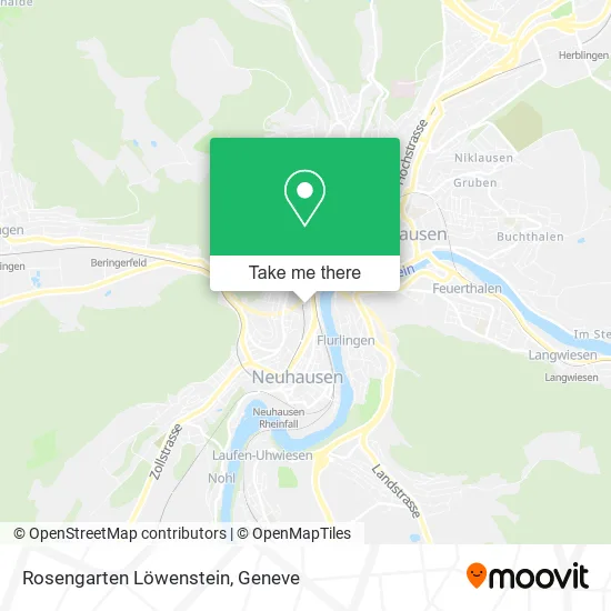 Rosengarten Löwenstein map