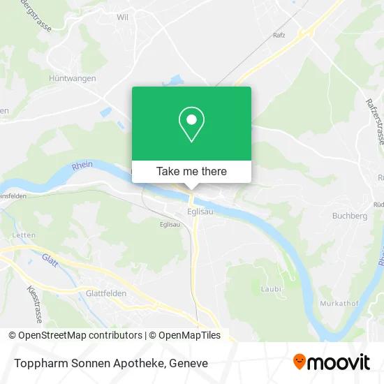 Toppharm Sonnen Apotheke map