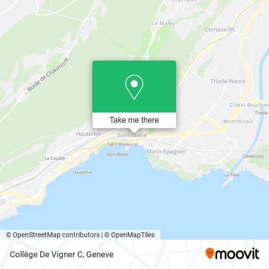 Collège De Vigner C map