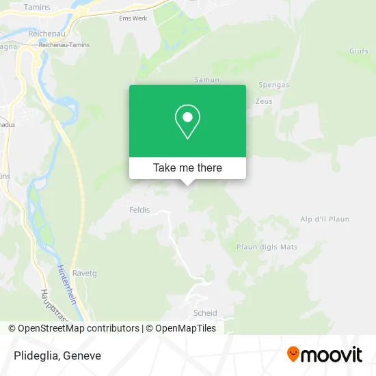 Plideglia map