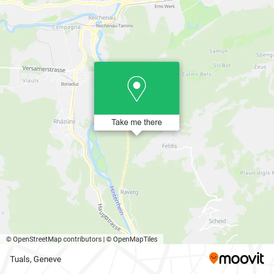 Tuals map