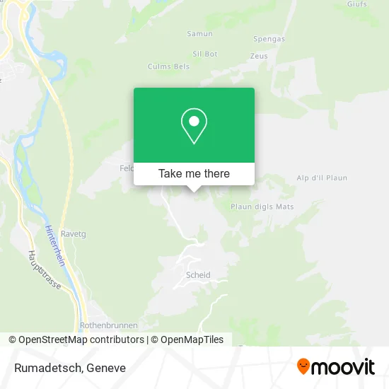 Rumadetsch map