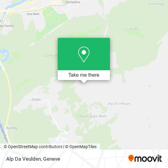 Alp Da Veulden map