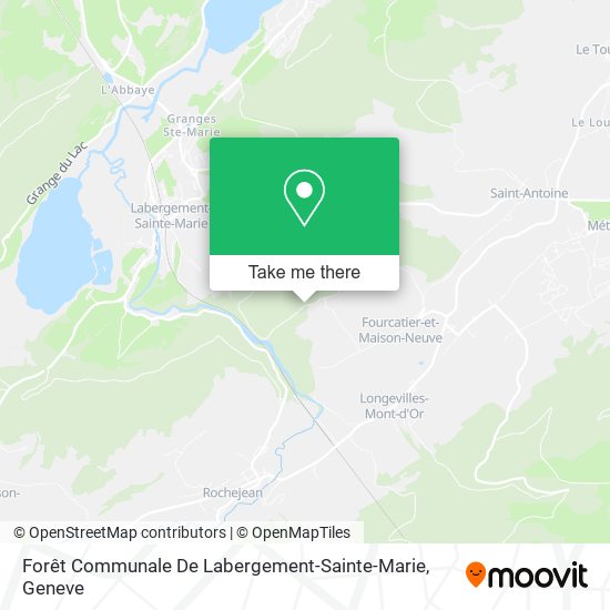 Forêt Communale De Labergement-Sainte-Marie map