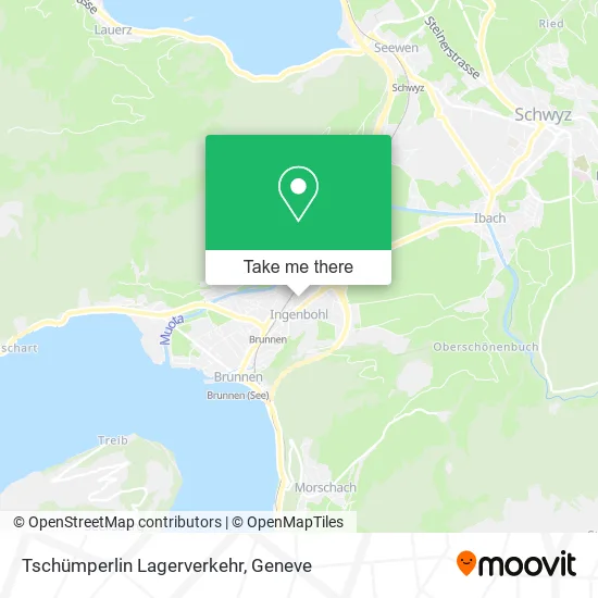 Tschümperlin Lagerverkehr map