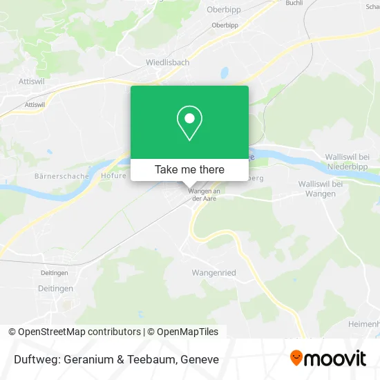 Duftweg: Geranium & Teebaum map