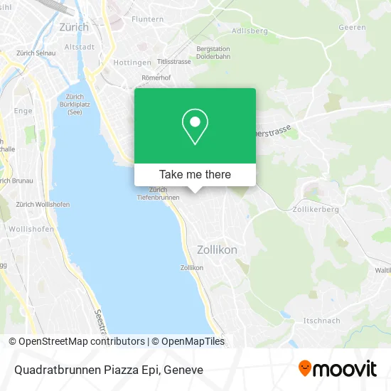 Quadratbrunnen Piazza Epi map