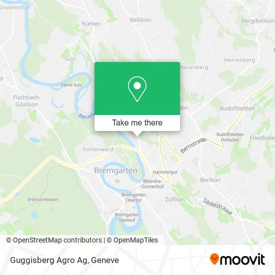 Guggisberg Agro Ag map