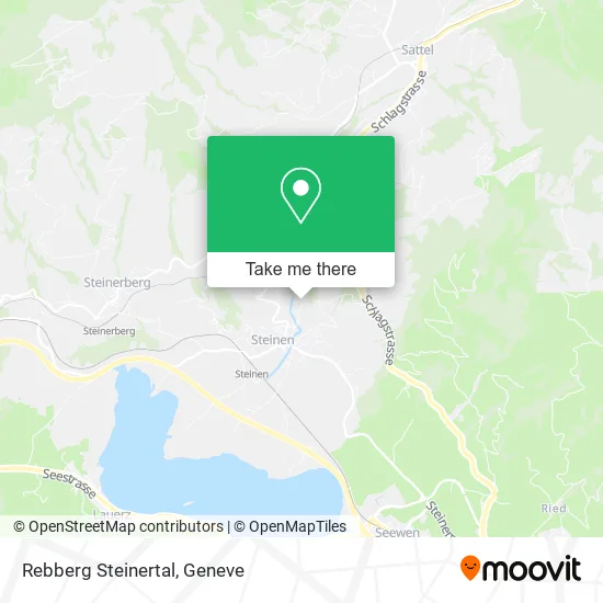 Rebberg Steinertal map