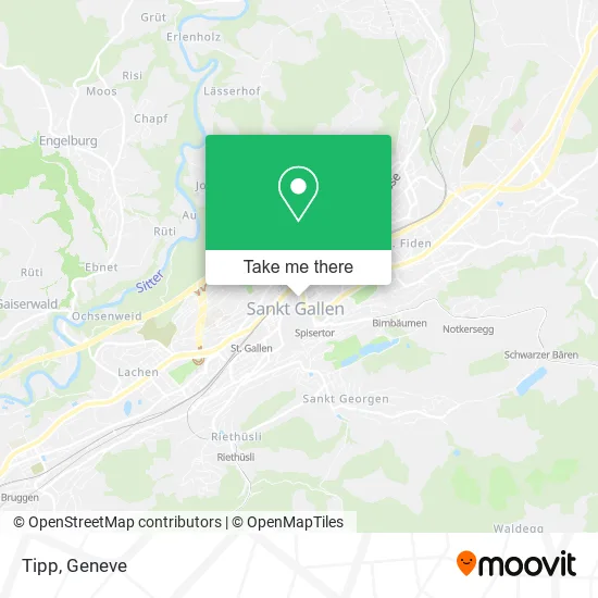 Tipp map