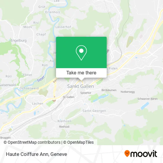 Haute Coiffure Ann map