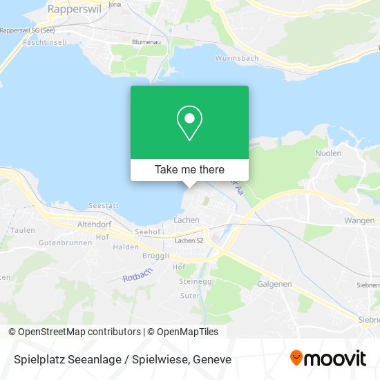 Spielplatz Seeanlage / Spielwiese map