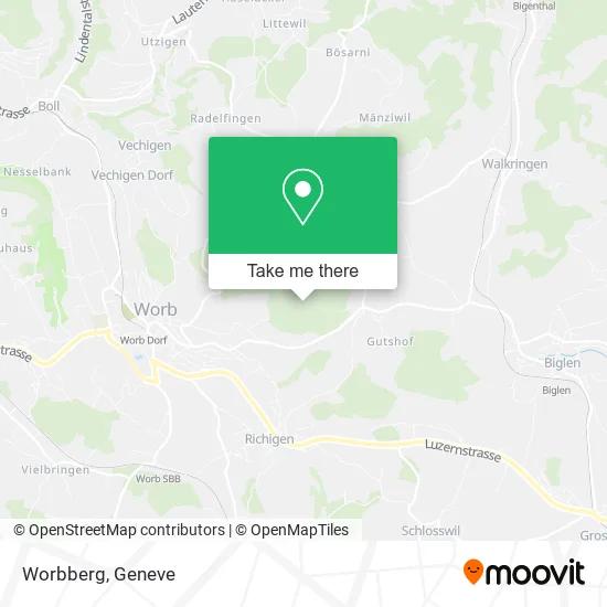 Worbberg map