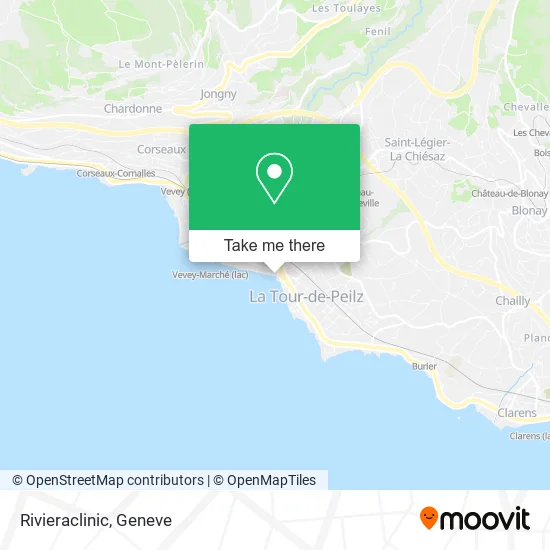 Rivieraclinic map