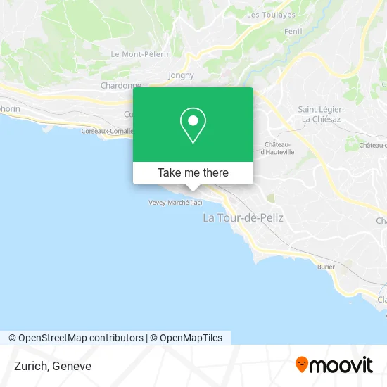 Zurich map