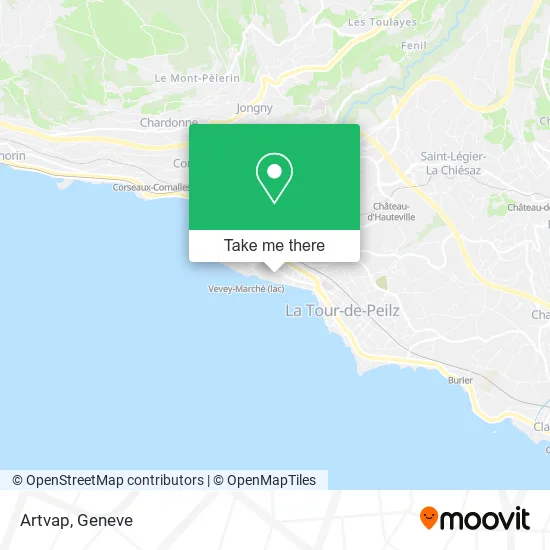 Artvap map