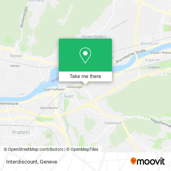 Interdiscount map
