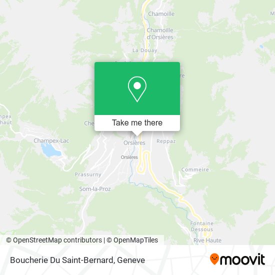 Boucherie Du Saint-Bernard map