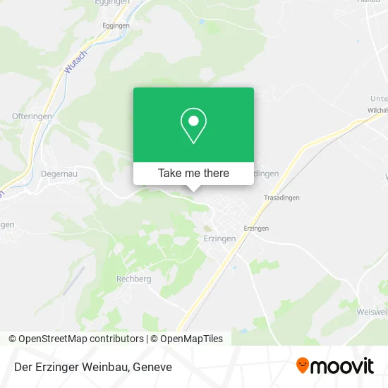 Der Erzinger Weinbau map