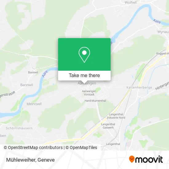 Mühleweiher map