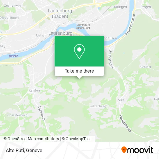 Alte Rüti map