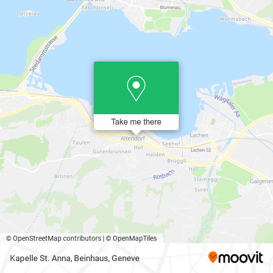 Kapelle St. Anna, Beinhaus map