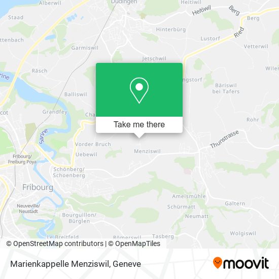 Marienkappelle Menziswil map