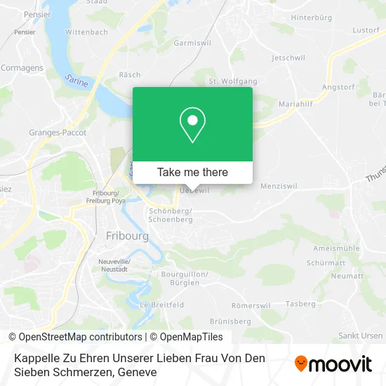 Kappelle Zu Ehren Unserer Lieben Frau Von Den Sieben Schmerzen map