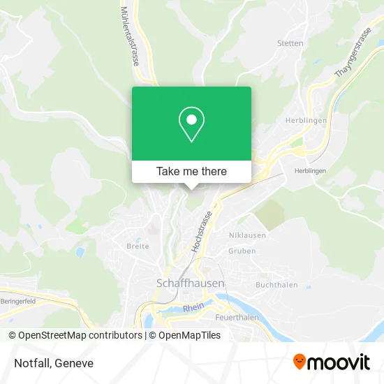Notfall plan