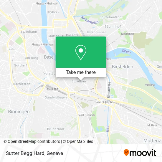 Sutter Begg Hard map