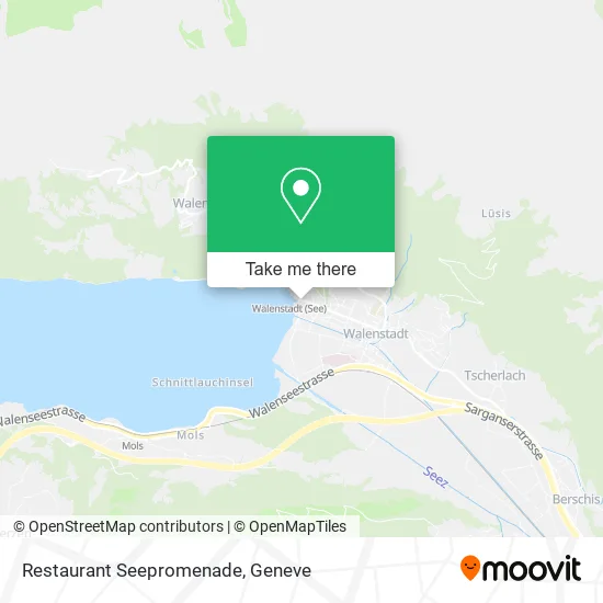 Restaurant Seepromenade plan