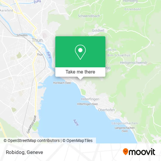 Robidog map